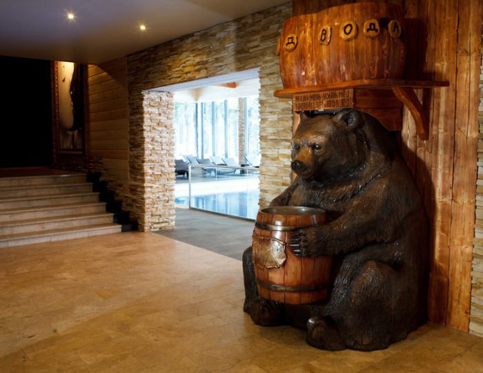 Ледяной фонтан - Отель «Солнечный Park Hotel & SPA»