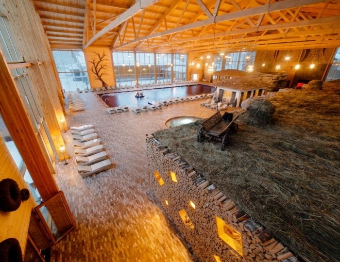 Крытый бассейн - Отель «Солнечный Park Hotel & SPA»