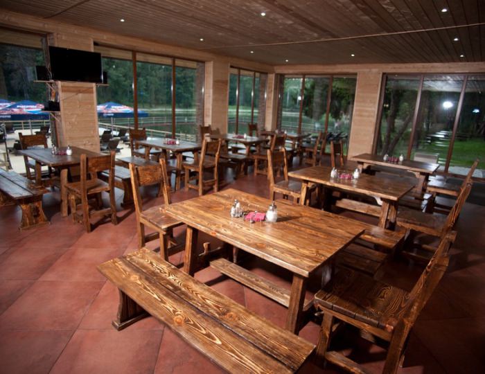 Зал гриль-бара - Отель «Солнечный Park Hotel & SPA»