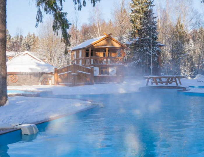 Открытый бассейн - Отель «Солнечный Park Hotel & SPA»