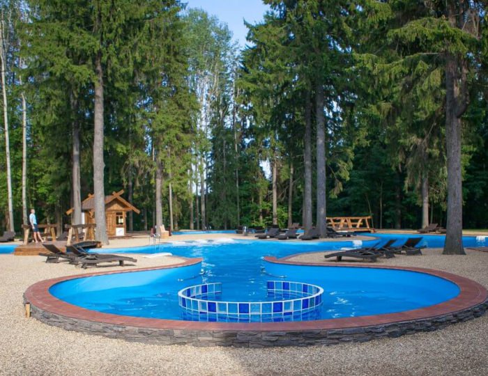 Открытый бассейн - Отель «Солнечный Park Hotel & SPA»