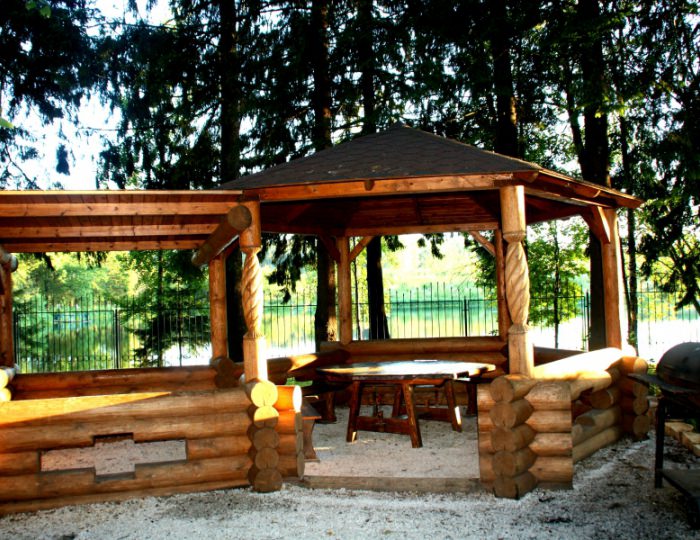 Барбекю площадки - Отель «Солнечный Park Hotel & SPA» Барбекю площадки - Отель «Солнечный Park Hotel & SPA»