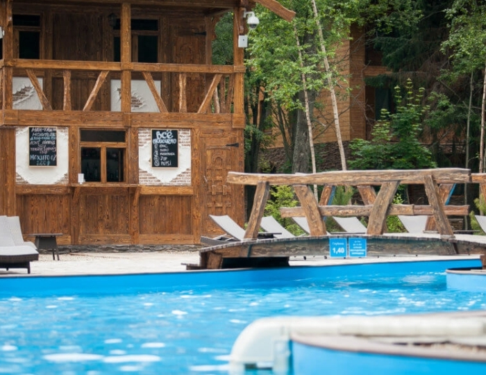 Открытый бассейн - Отель «Солнечный Park Hotel & SPA»
